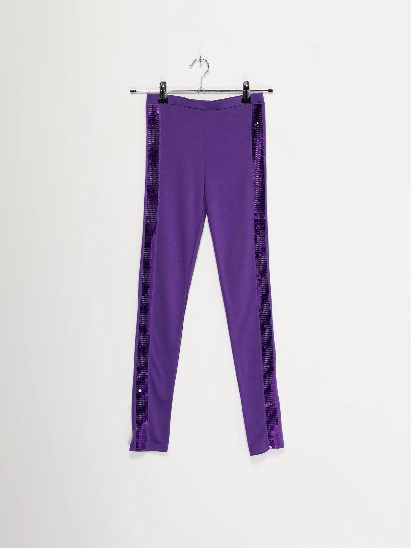 Штани H&M модель 0154564_фіолетовий Штани H&M модель 0154564_фіолетовий Фото