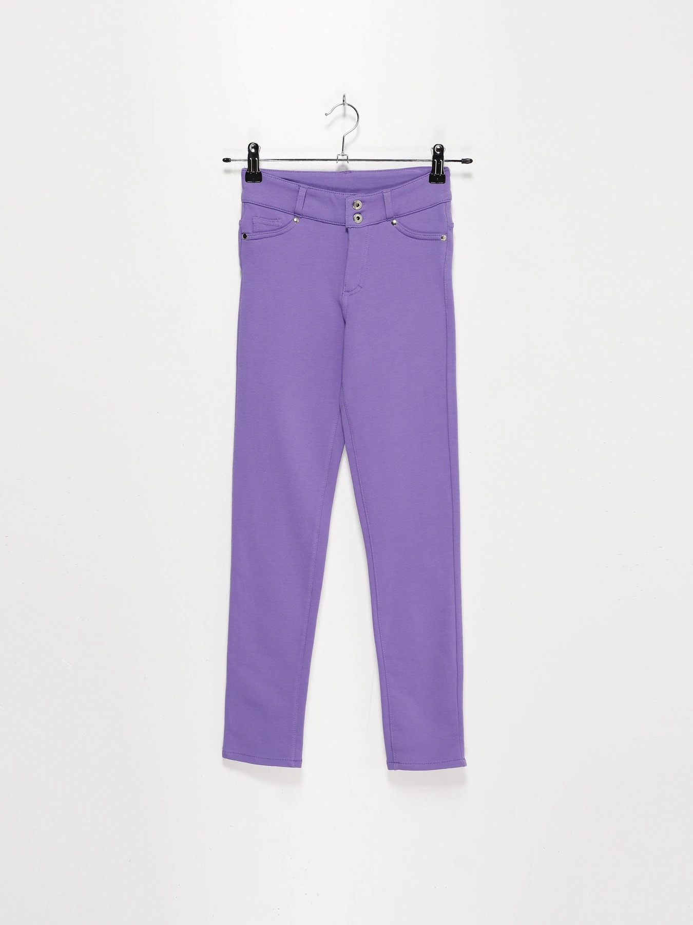 Брюки H&M модель 0158048_бузковий Фото