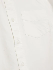 Рубашки H&M модель 0181920_білий з сірим Фото