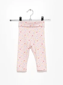 Брюки H&M модель 0694297_рожевий комб. Фото