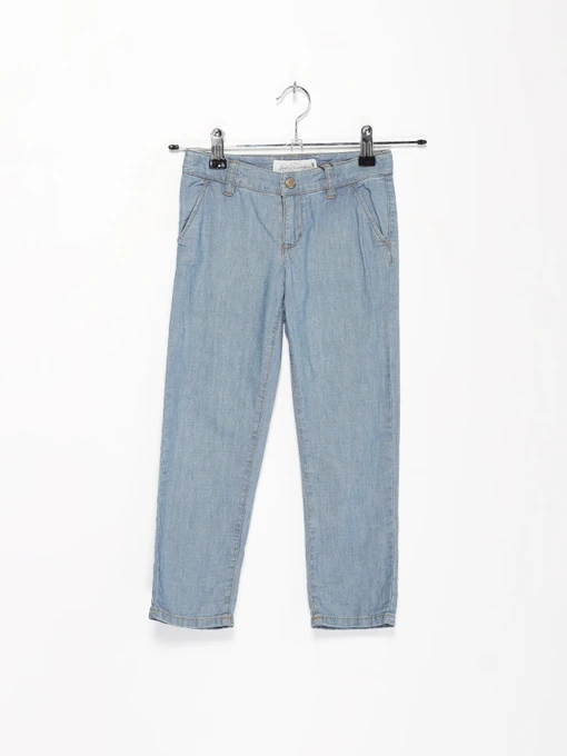 Брюки H&M модель 0203193_синій Фото
