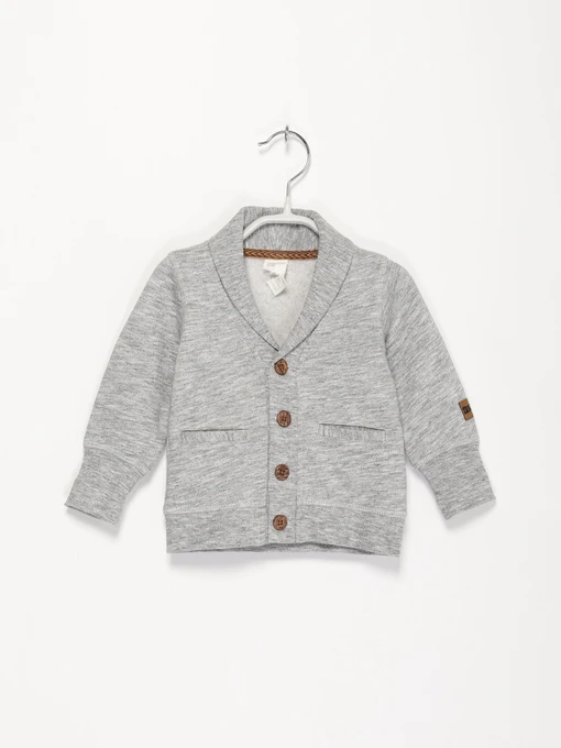 Свитры и кардиганы H&M модель 0213838_сірий Фото