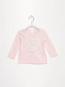 Худі та світшоти H&M модель 0301218_с.рожевий з білим Фото