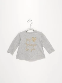 Худі та світшоти H&M модель 0314479_сірий комб. Фото