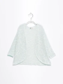 Свитры и кардиганы H&M модель 0348757_с.зелений комб. Фото