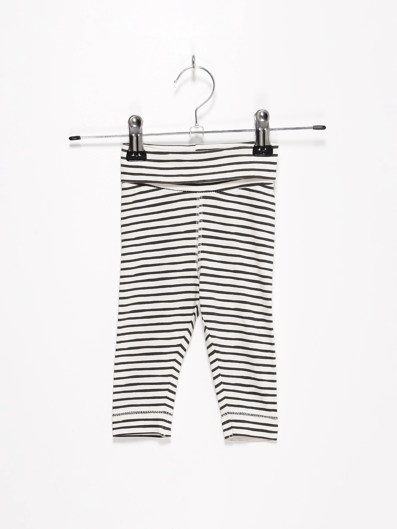 Брюки H&M модель 036934535_білий з чорним Брюки H&M модель 036934535_білий з чорним Фото