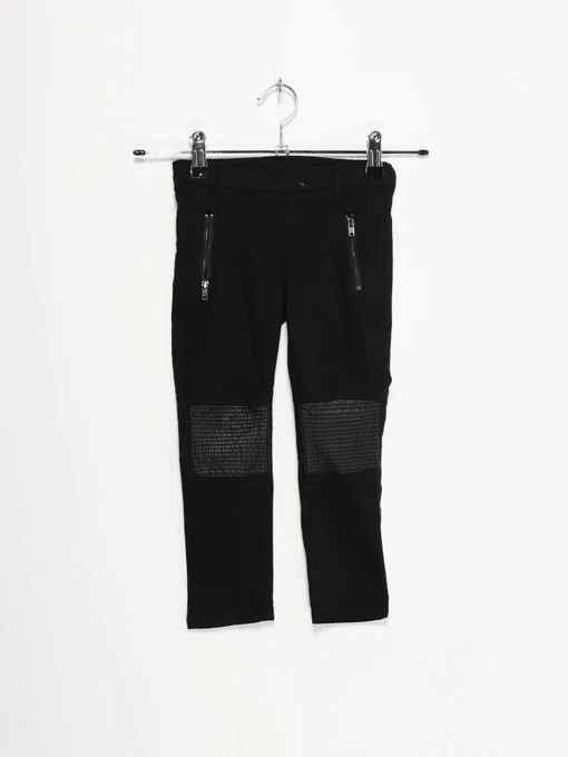 Брюки H&M модель 0390059_чорний Фото