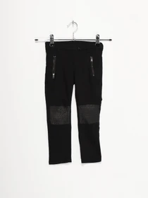 Брюки H&M модель 0390059_чорний Фото