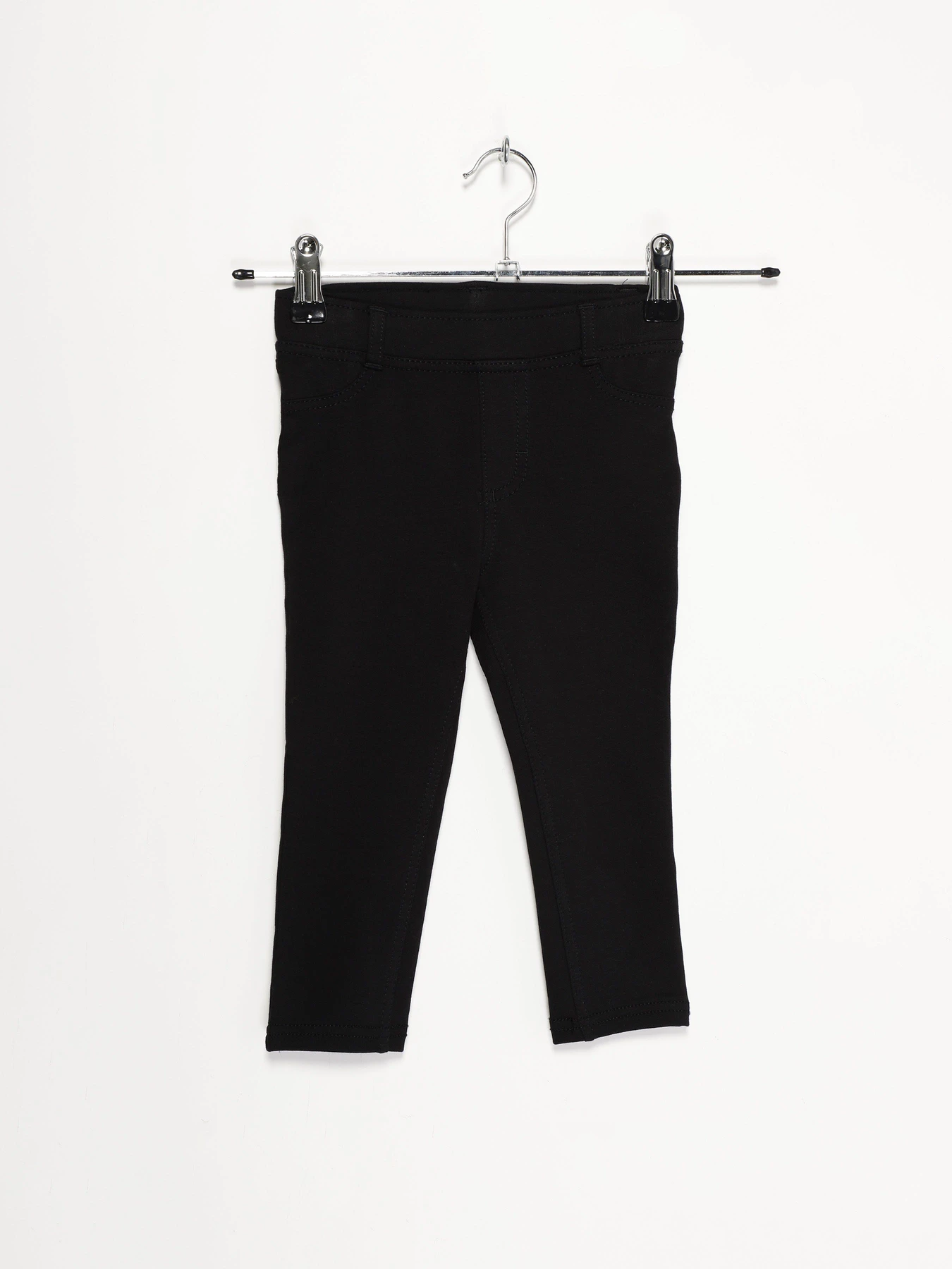 Брюки H&M модель 0390078_чорний Фото