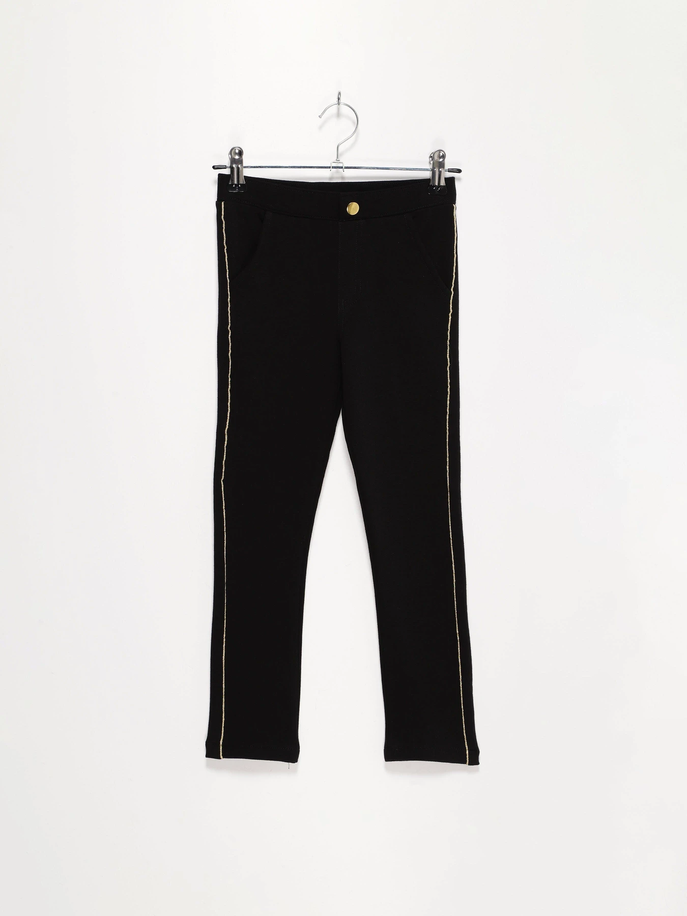 Штани H&M модель 0390079_чорний Штани H&M модель 0390079_чорний Фото