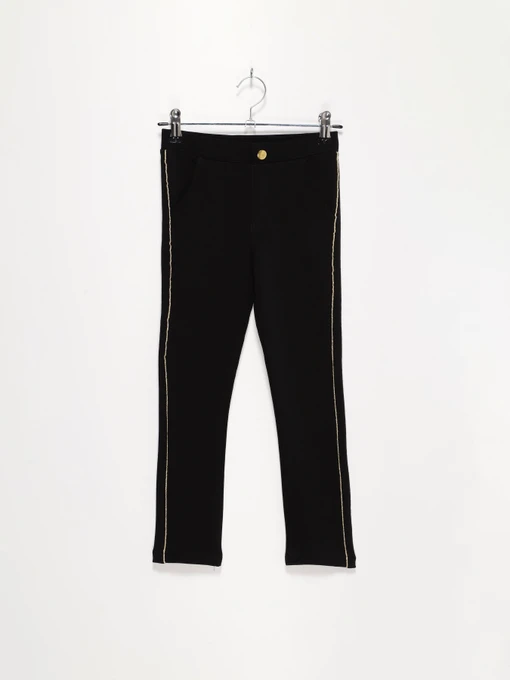 Брюки H&M модель 0390079_чорний Фото