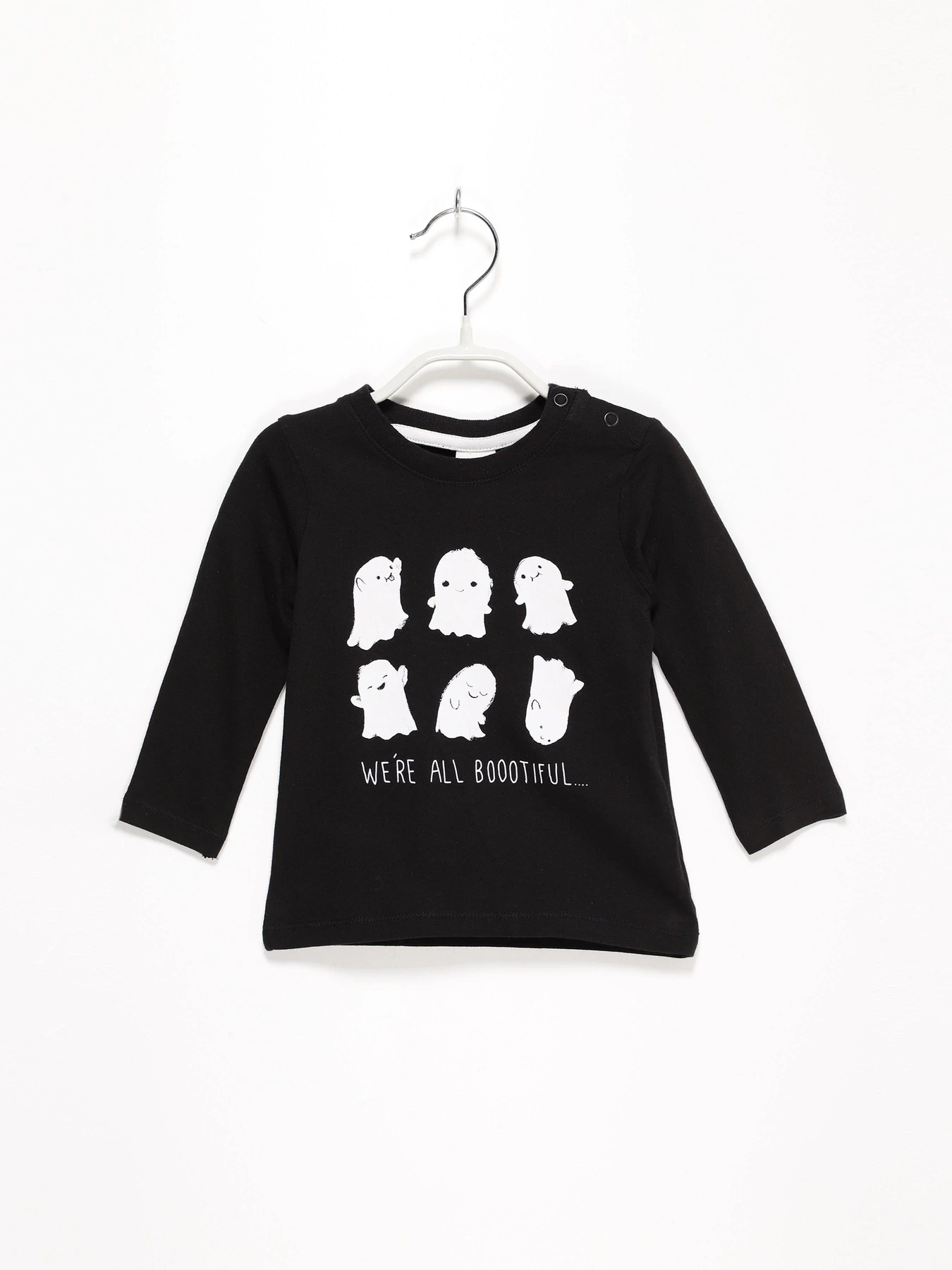 Худи и свитшоты H&M модель 0414255_чорний з білим Худи и свитшоты H&M модель 0414255_чорний з білим Фото