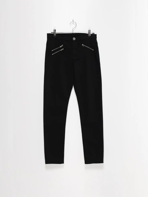 Брюки H&M модель 0420215_чорний Фото