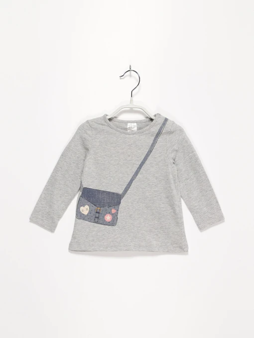 Худи и свитшоты H&M модель 0429006_с.сірий комб. Фото