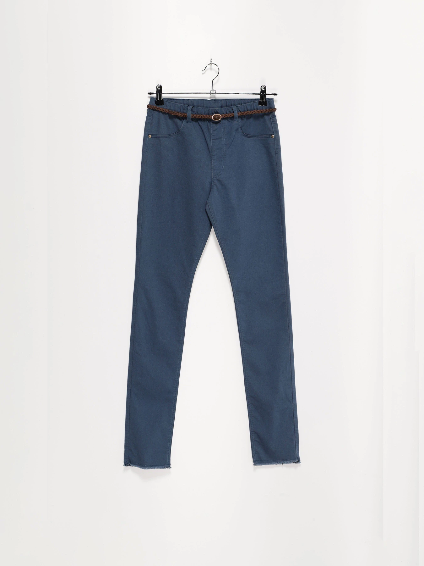 Брюки H&M модель 04490455_синій Брюки H&M модель 04490455_синій Фото