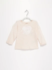Худі та світшоти H&M модель 0450211_с.бежевий з білим Фото