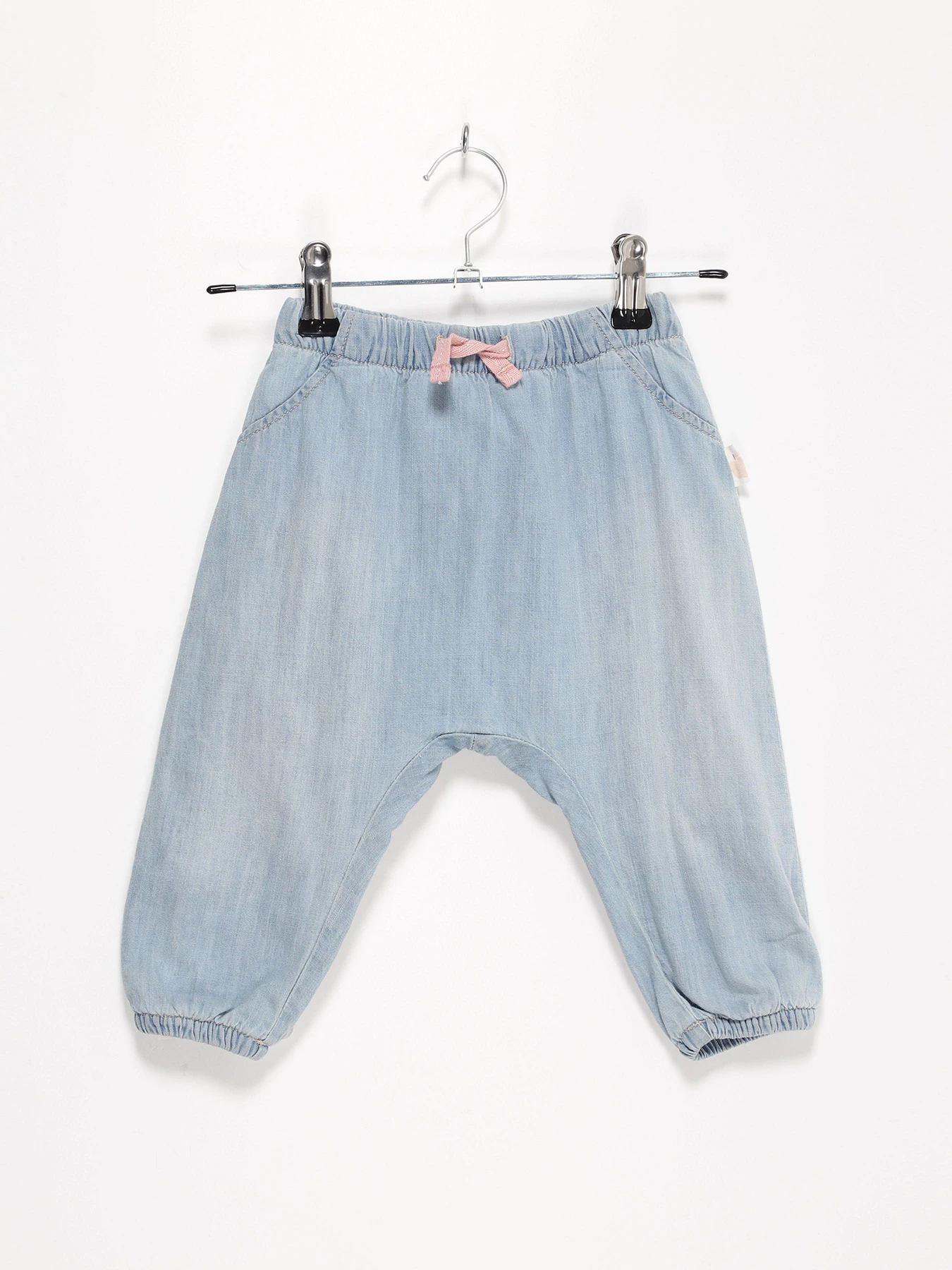 Брюки H&M модель 0450314_блакитний Брюки H&M модель 0450314_блакитний Фото