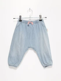 Брюки H&M модель 0450314_блакитний Фото