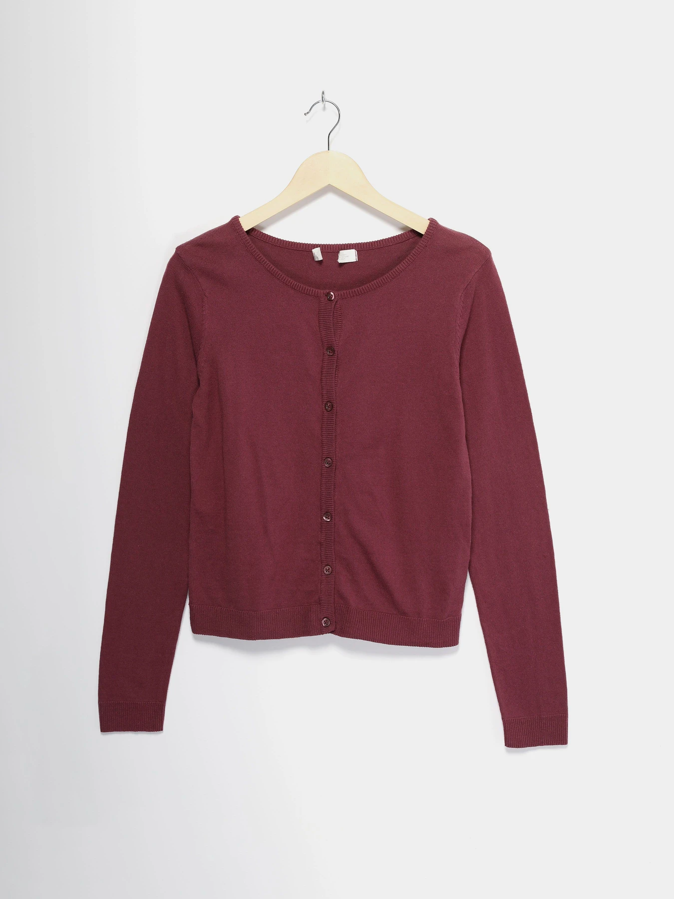 Свитры и кардиганы H&M модель 04579275_с.бордовий Свитры и кардиганы H&M модель 04579275_с.бордовий Фото