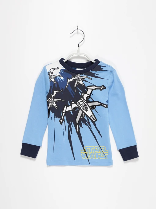 Худі та світшоти H&M модель 0485536_с.синій комб. Фото