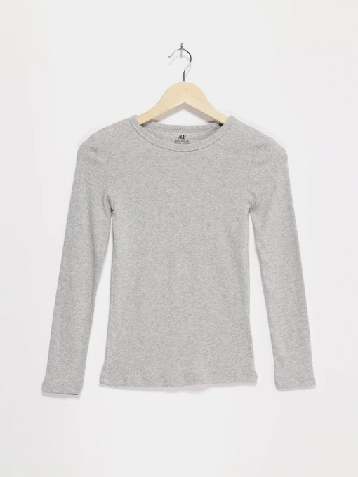 Худі та світшоти H&M модель 0493836_сірий Фото