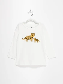 Худи и свитшоты H&M модель 05236252_білий комб. Фото