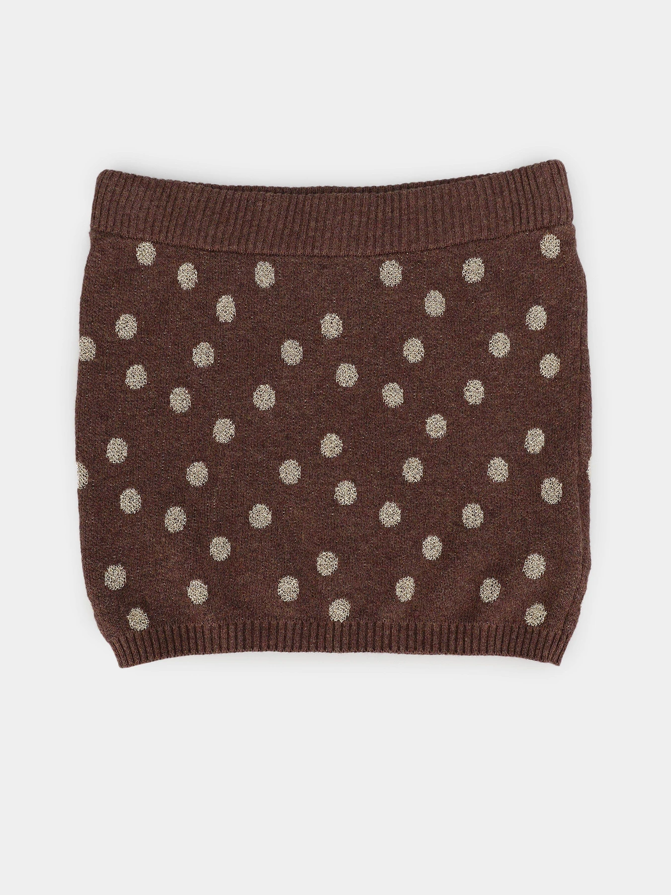 Юбки H&M модель 0531510_коричневий комб. Фото