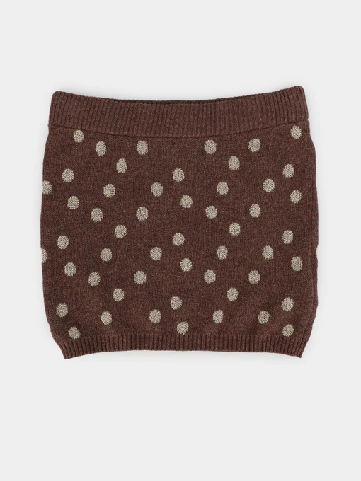Юбки H&M модель 0531510_коричневий комб. Фото