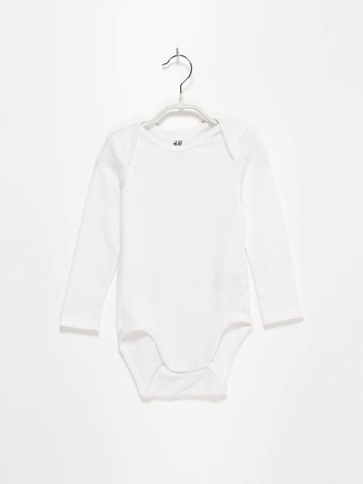 Одежда для младенцев H&M модель 0533261_білий Фото