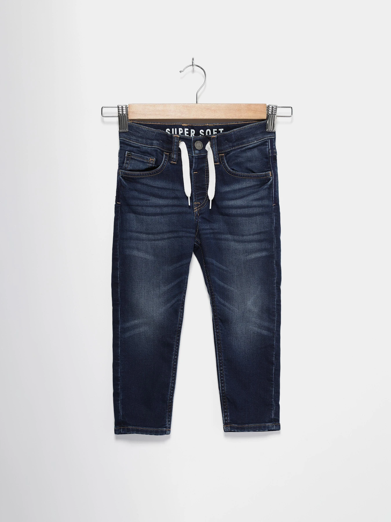 Джинси H&M модель 0558514_синій Джинси H&M модель 0558514_синій Фото