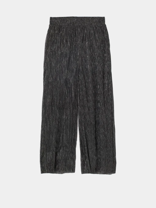 Брюки H&M модель 0925568_чорний комб. Фото