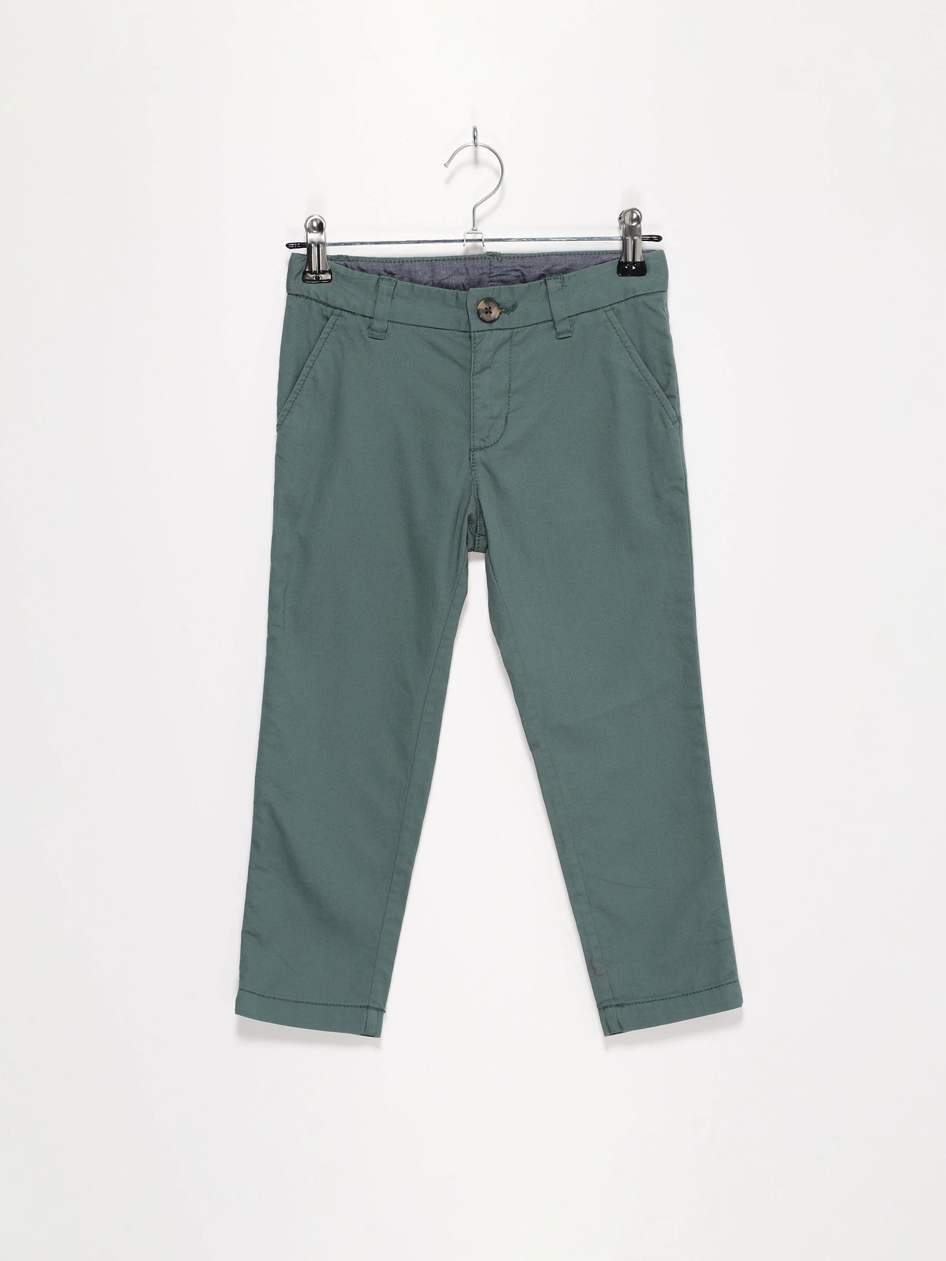 Брюки H&M модель 0578589_зелений Брюки H&M модель 0578589_зелений Фото