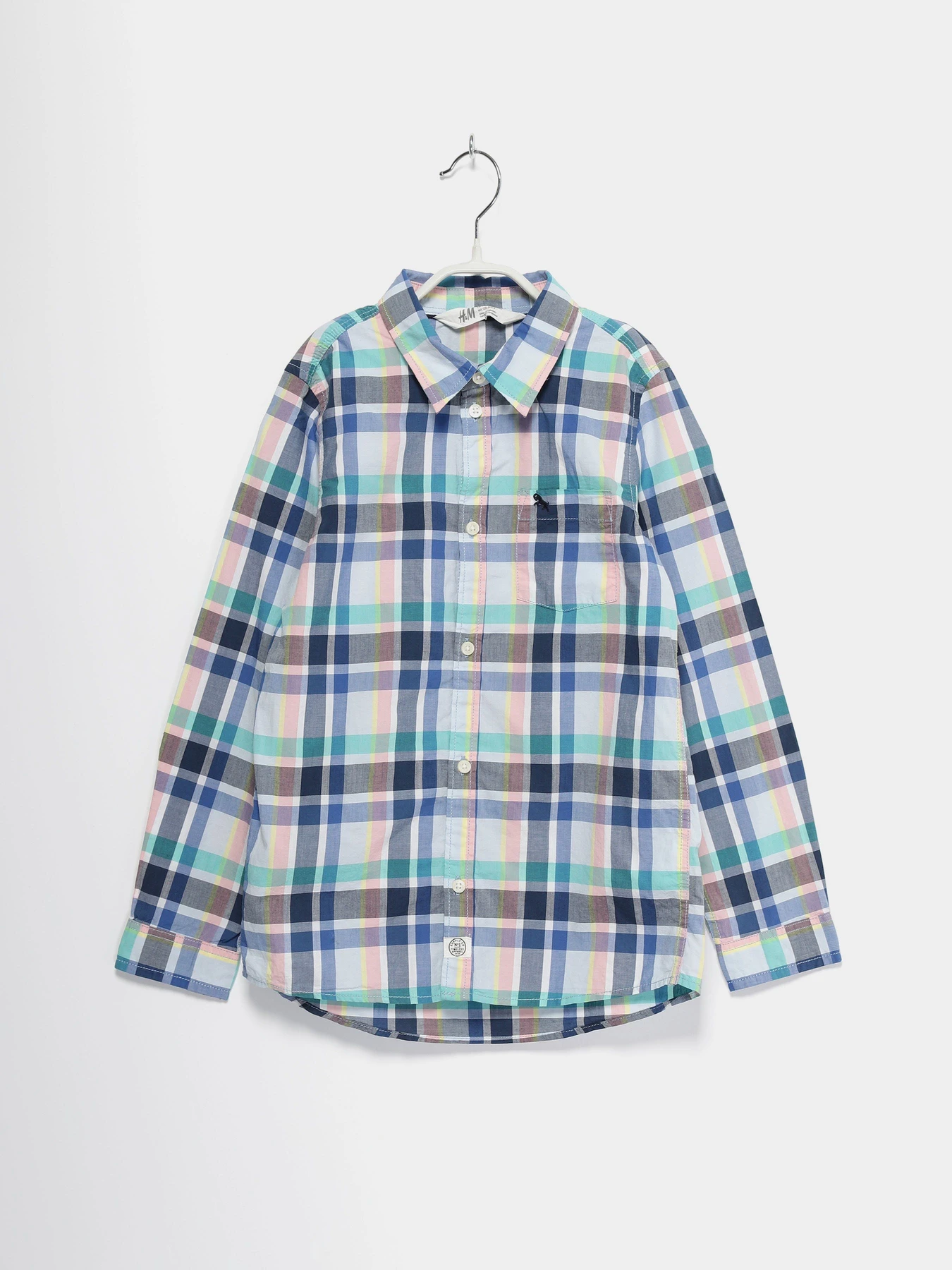 Рубашки H&M модель 0578597_комб. Фото