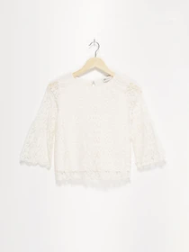 Рубашки H&M модель 0597384_білий Фото