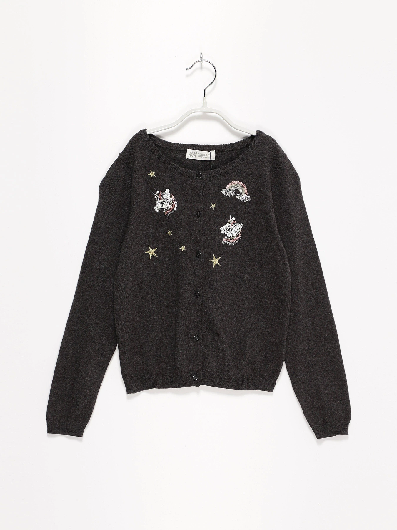 Свитры и кардиганы H&M модель 0618386_т.сірий Свитры и кардиганы H&M модель 0618386_т.сірий Фото