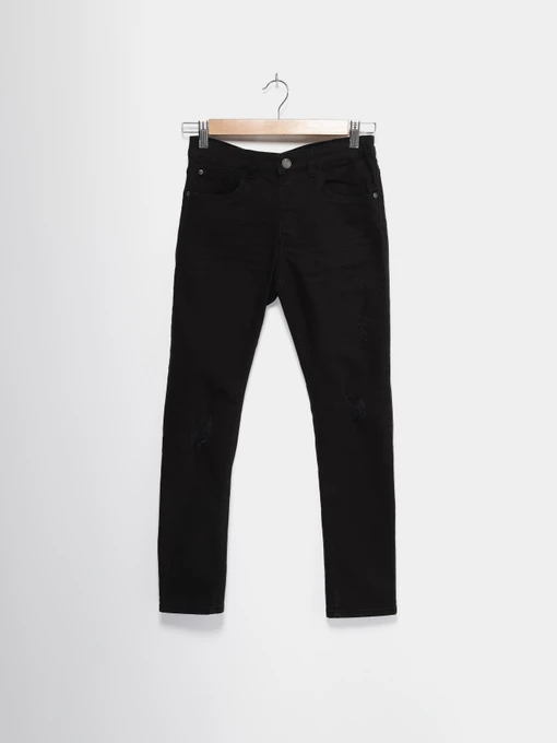 Джинси H&M модель 0622981_чорний Фото