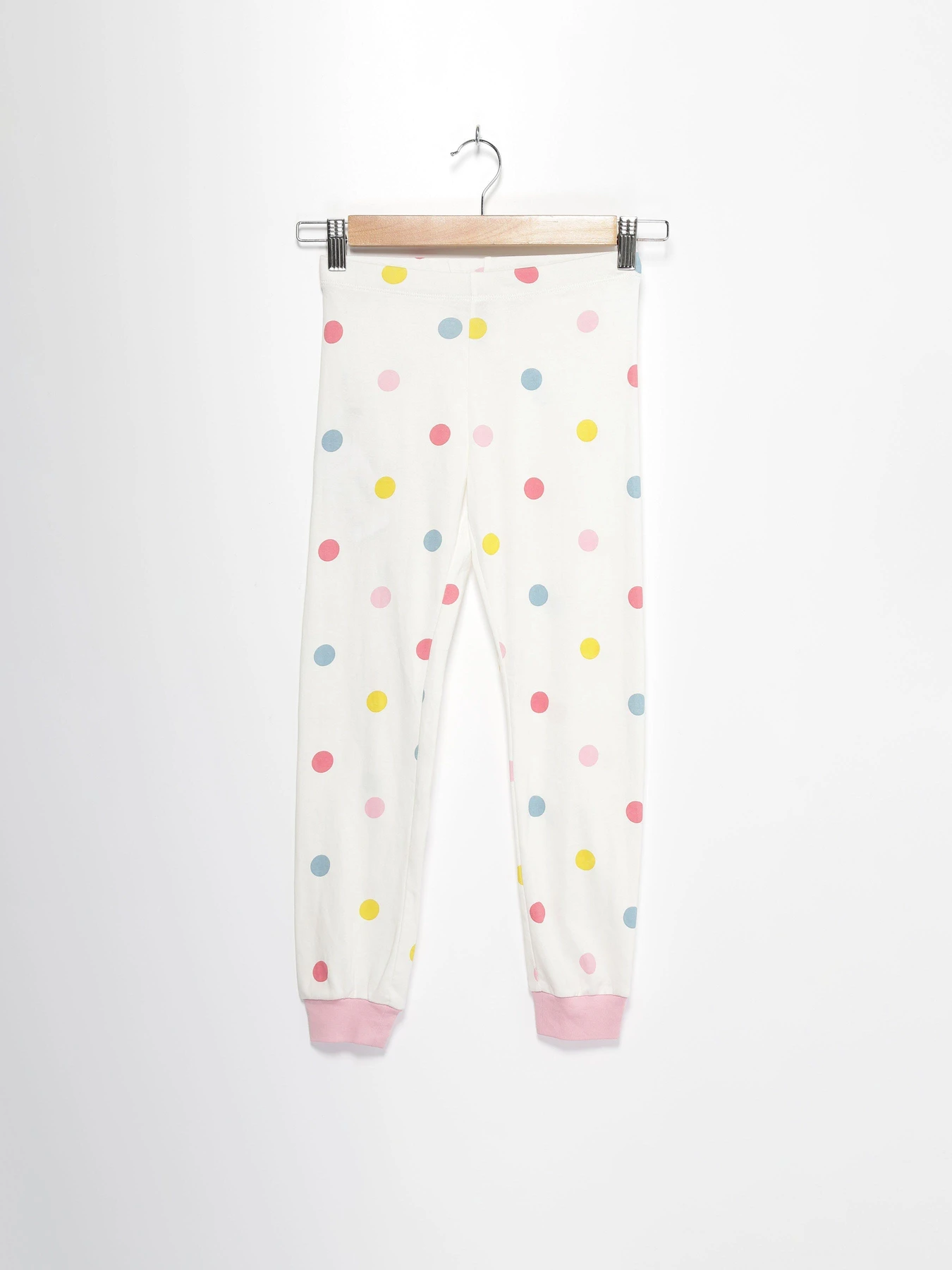 Брюки H&M модель 0623765_білий комб. Фото