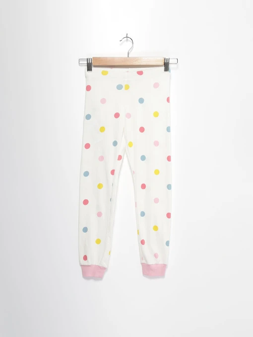 Брюки H&M модель 0623765_білий комб. Фото