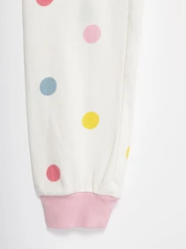 Брюки H&M модель 0623765_білий комб. Фото