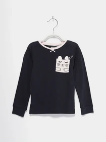 Худи и свитшоты H&M модель 06237658_т.синій комб. Фото