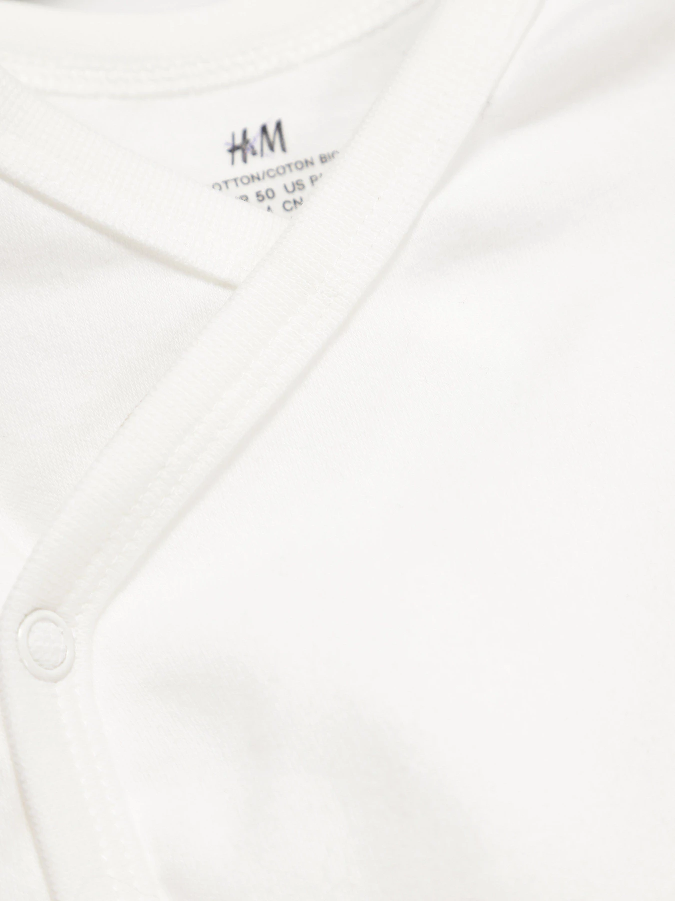 Одежда для младенцев H&M модель 0624443_білий Одежда для младенцев H&M модель 0624443_білий Фото