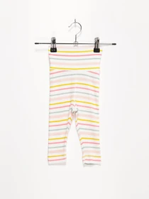 Брюки H&M модель 06244450_білий комб. Фото