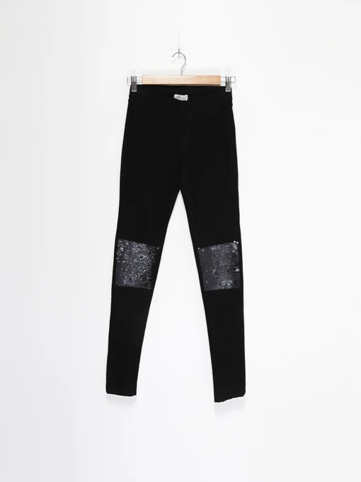 Брюки H&M модель 0626263_чорний Фото