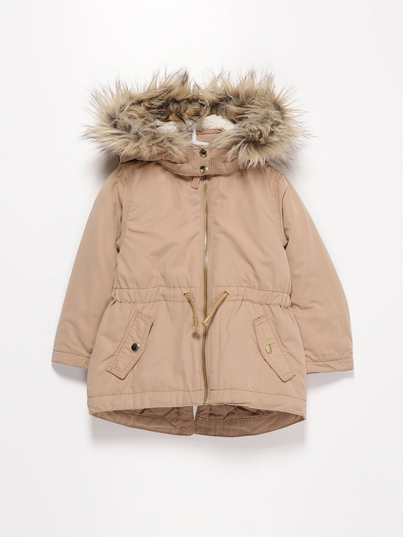 Куртки та дублянки H&M модель 0627759_бежевий Куртки та дублянки H&M модель 0627759_бежевий Фото