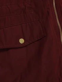 Куртки та дублянки H&M модель 0627769_бордовий Фото