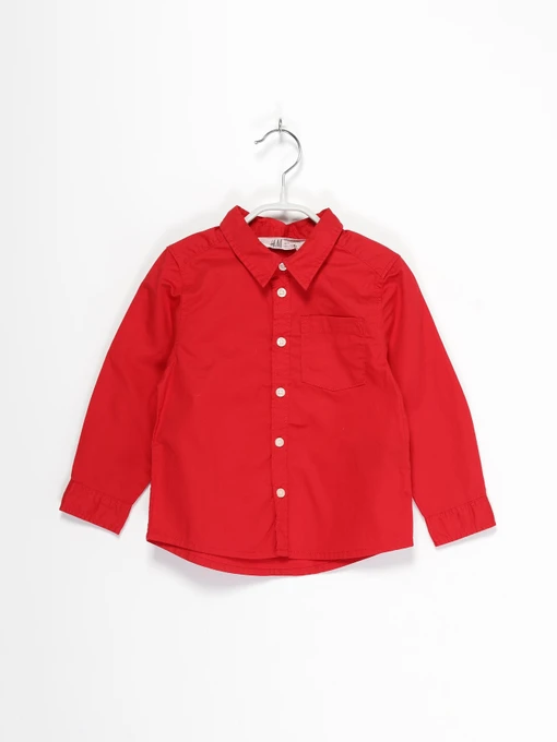 Рубашки H&M модель 06322248_червоний Фото