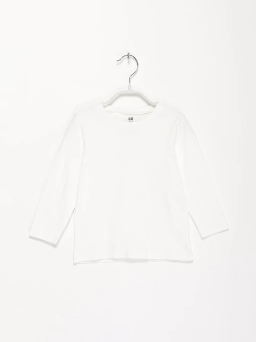 Худі та світшоти H&M модель 0635895_білий Фото