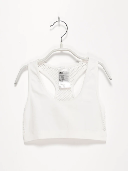 Футболки и поло H&M модель 0659808_білий Фото