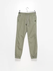 Брюки H&M модель 0869825_оливковий Фото