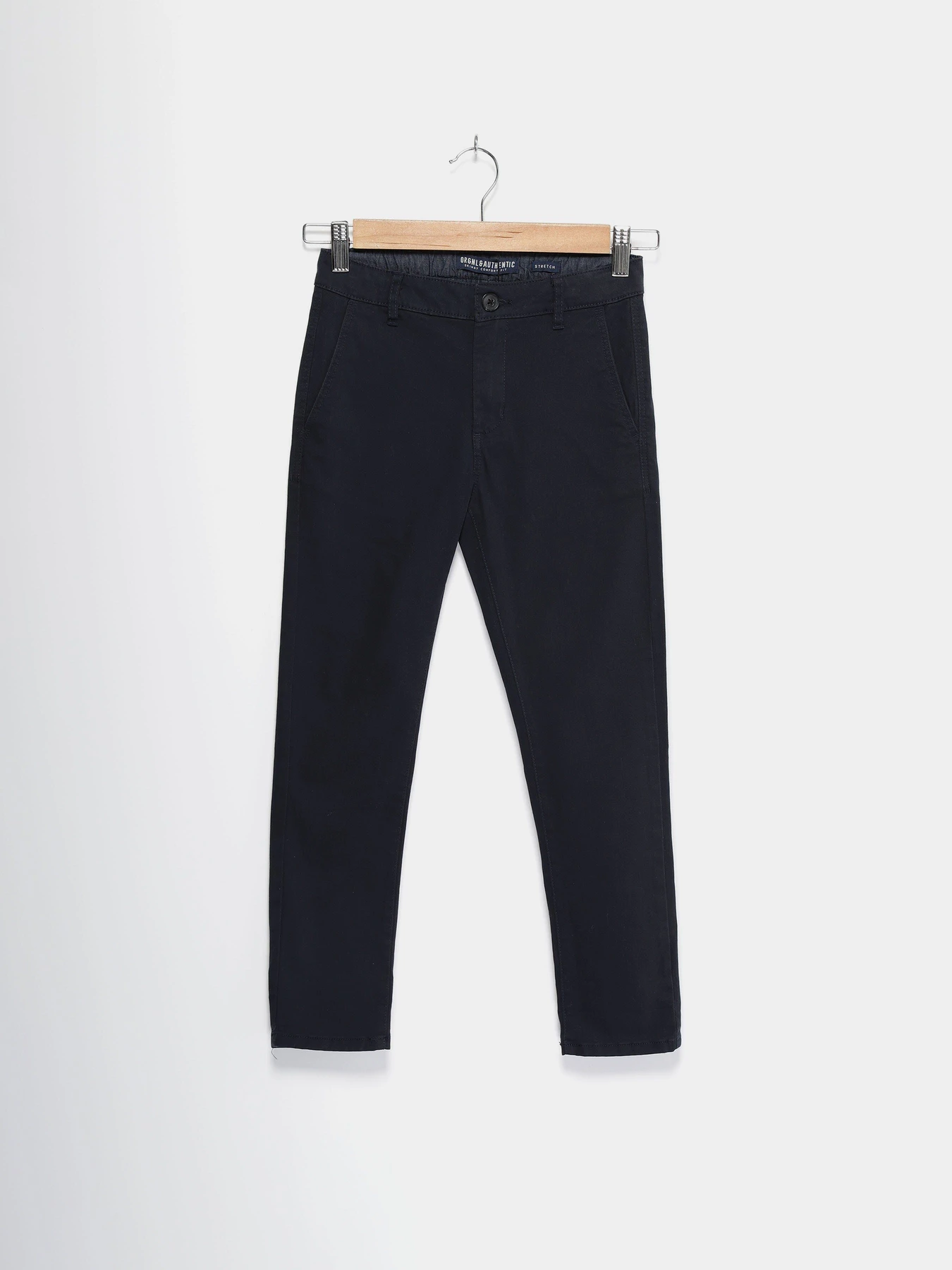 Брюки H&M модель 0689011_т.синій Фото